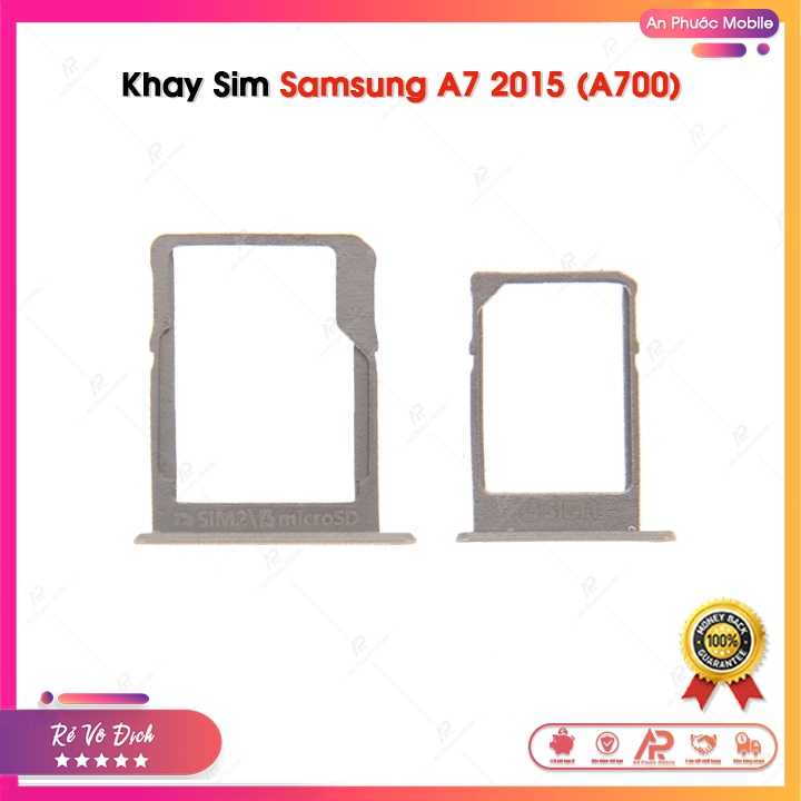 Khay Sim Samsung Galaxy A700 / A7 2015 Zin Bóc Máy