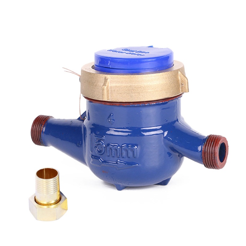 Đồng Hồ Đo Lưu Lượng Nước Lạnh 20mm Kèm Phụ Kiện Cho Sân Vườn
