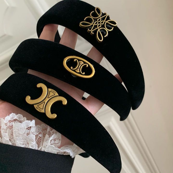 Kẹp Tóc Vải Nhung Màu Đen Phong Cách Trung Cổ Thời Trung Cổ Thời Trung Cổ Thời Trang Cho Nữ