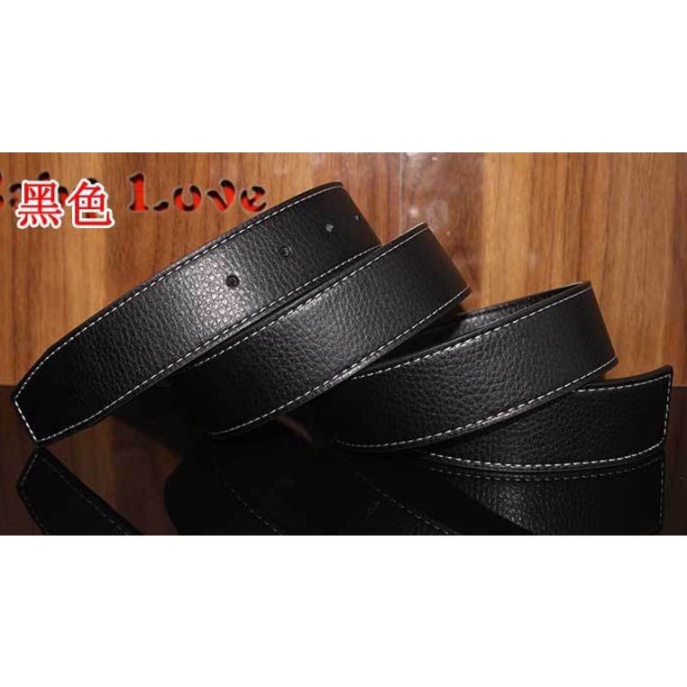 Thắt Lưng Da Không Khóa 3.3cm Chất Lượng Cao Cho Nam