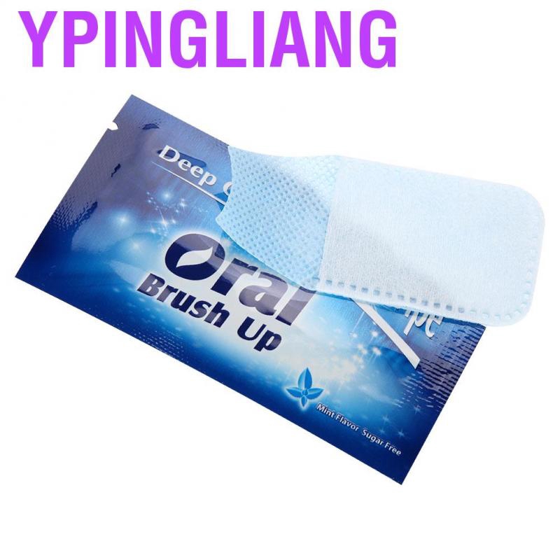 (hàng Mới Về) Set 50 Khăn Lau Làm Sạch Răng Chuyên Dụng Cho Nha Khoa