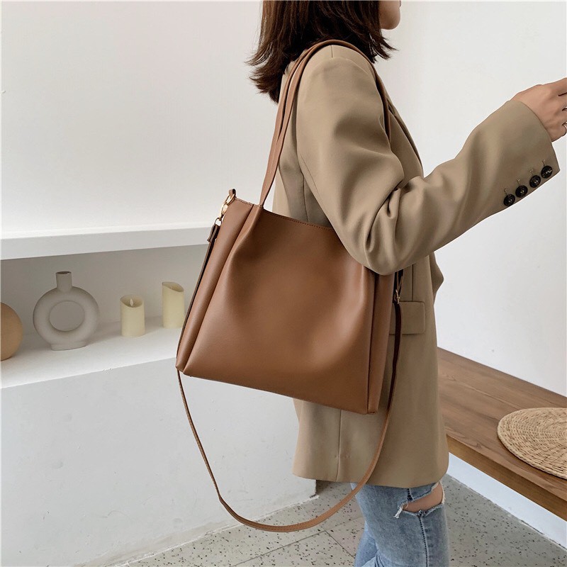 Túi xách nữ công sở đeo chéo kẹp nách đeo vai tote da thời trang cao cấp giá rẻ  TX223