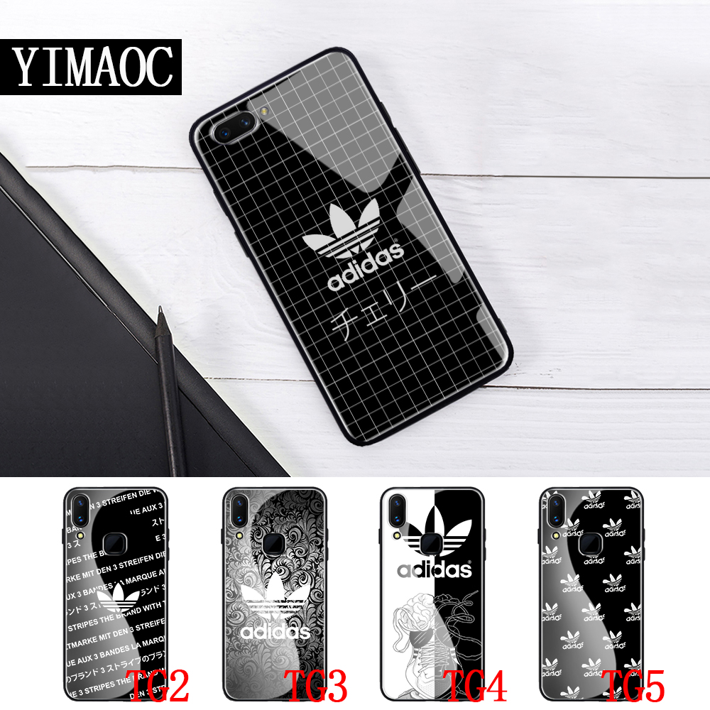 ADIDAS Ốp Lưng 2e Cho Điện Thoại Oppo A3S A5 A37 Neo 9 A39 A57 A5S A7 A77 F3 F5 A73 F7 F9 F11 Pro