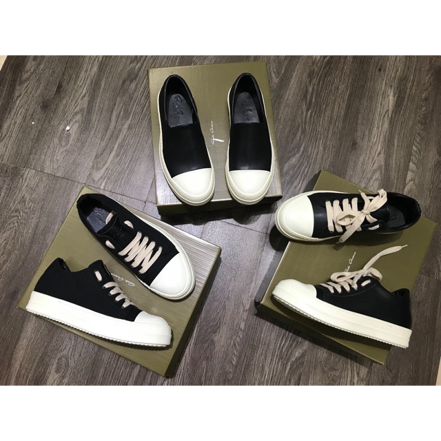 Giầy Rick.Owens  Fullbox đế thơm Vani Neww hàng cao cấp có sẵn !!