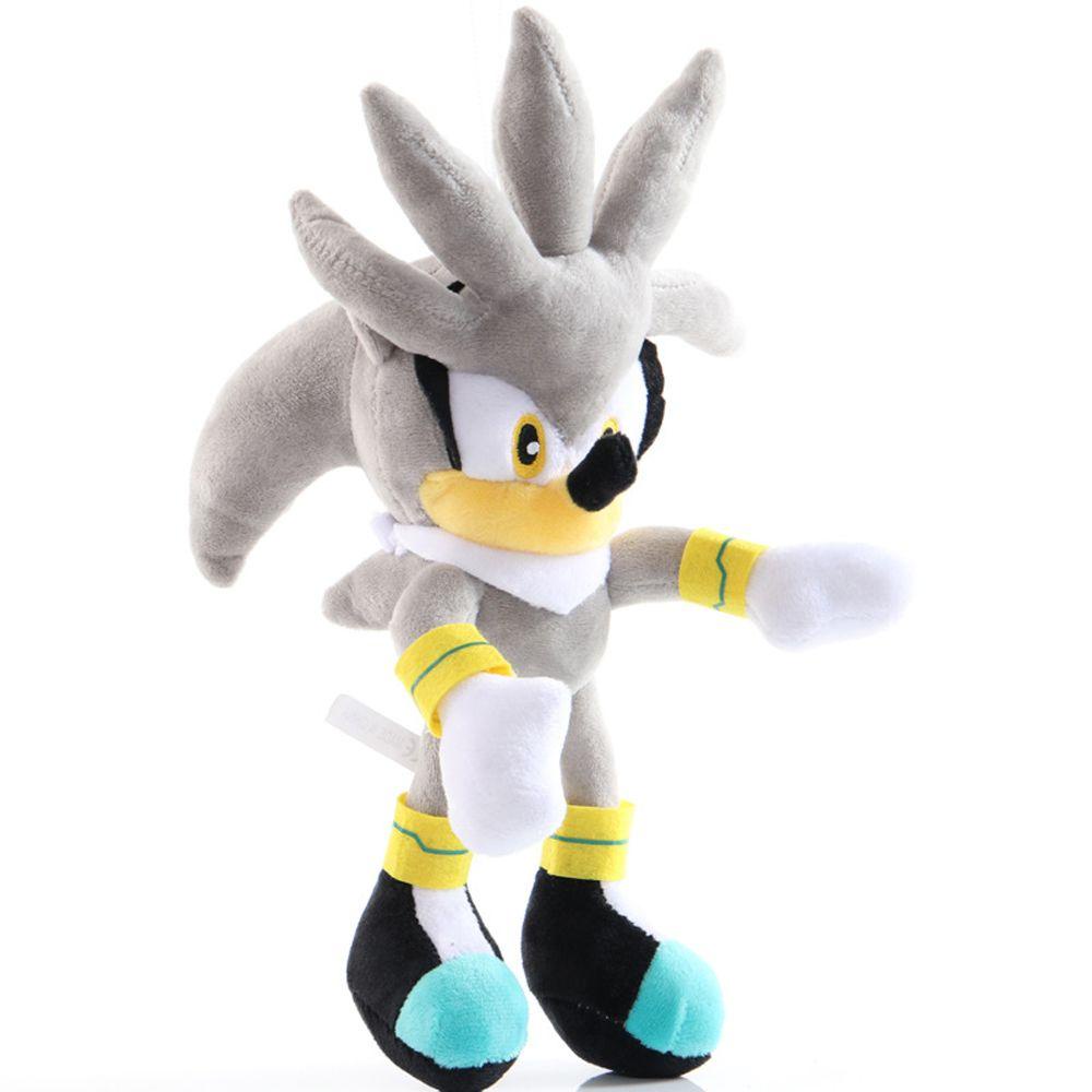 Búp Bê Sonic Nhồi Bông Mềm Mại Treo Móc Khóa Trang Trí Túi Xách