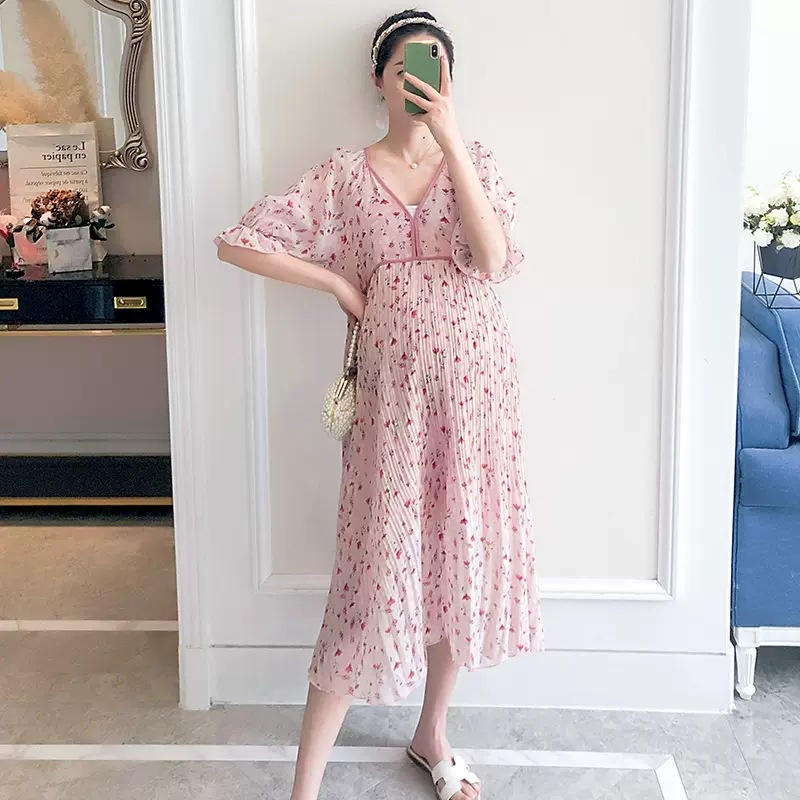 Váy Bầu Đầm Bầu Xinh A2385