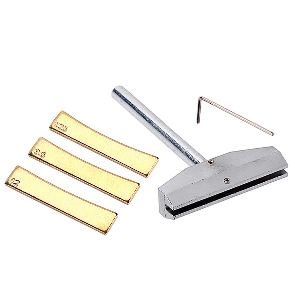 Bộ Dụng Cụ Sửa Chữa Phím Đàn Guitar Điện / Bass Bằng Hợp Kim DIY