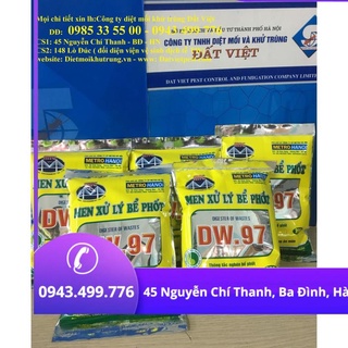 Combo 5 gói men xử lý bể phốt dw.97