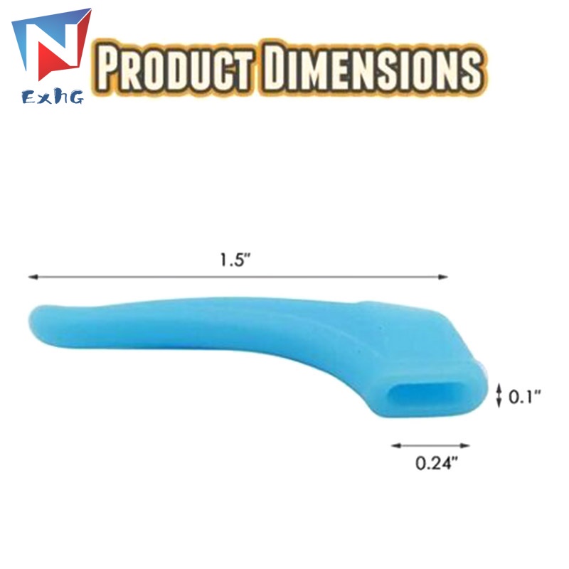 1 Cặp Móc Silicone Giữ Mắt Kính Thoải Mái Chống Trượt Cho Thể Thao Làm Việc 1 Cặp