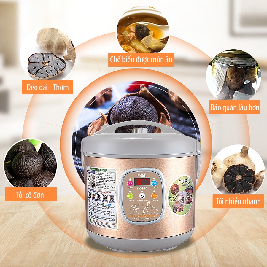 Máy làm tỏi đen FUKI FK-920 loại 8L