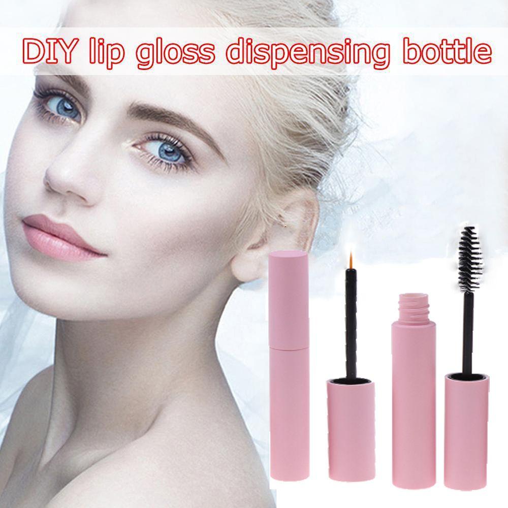 Tuýp Rỗng Đựng Son Môi / Kẻ Mắt / Son Bóng Màu Hồng Dung Tích 10ml DIY
