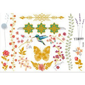 Xăm ánh kim  - Flash Tattoo