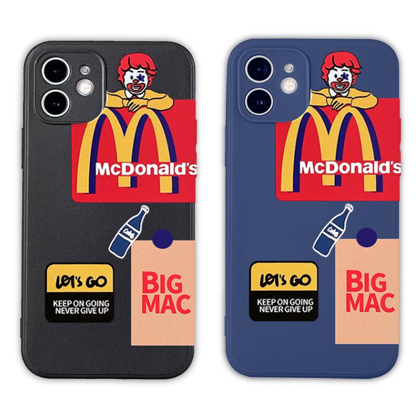 MCDONALD'S Ốp Lưng Tpu Mcdonald 's Cho Iphone 12 / 12 Pro Max / 12mini / 11 Pro Max Se2020 X Xs Max Xr 7 8 Plus 6s 6 | BigBuy360 - bigbuy360.vn