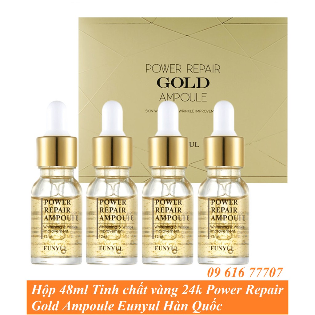 Tinh chất vàng 24K  Power Repair Gold Ampoule Eunyul Hàn Quốc