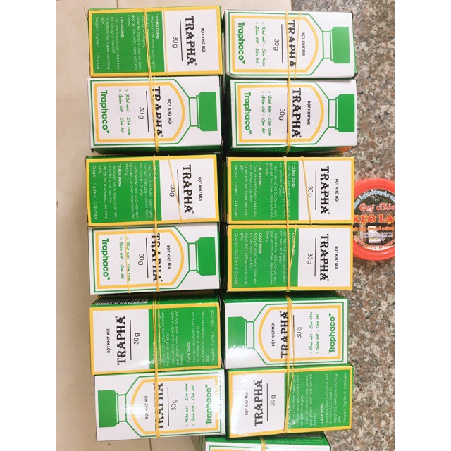 Bột Trapha Khử Mùi Hôi Chân, Hôi nách - Bột Khử Mùi Hôi Trapha Giá Rẻ Chính Hãng