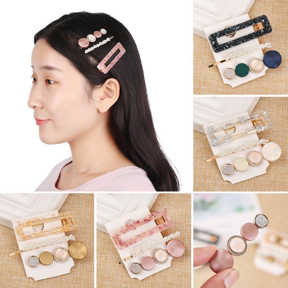 Maxg 3 Cái / Bộ. Kẹp TóC PhốI Nơ ThờI Trang Cho Nữ