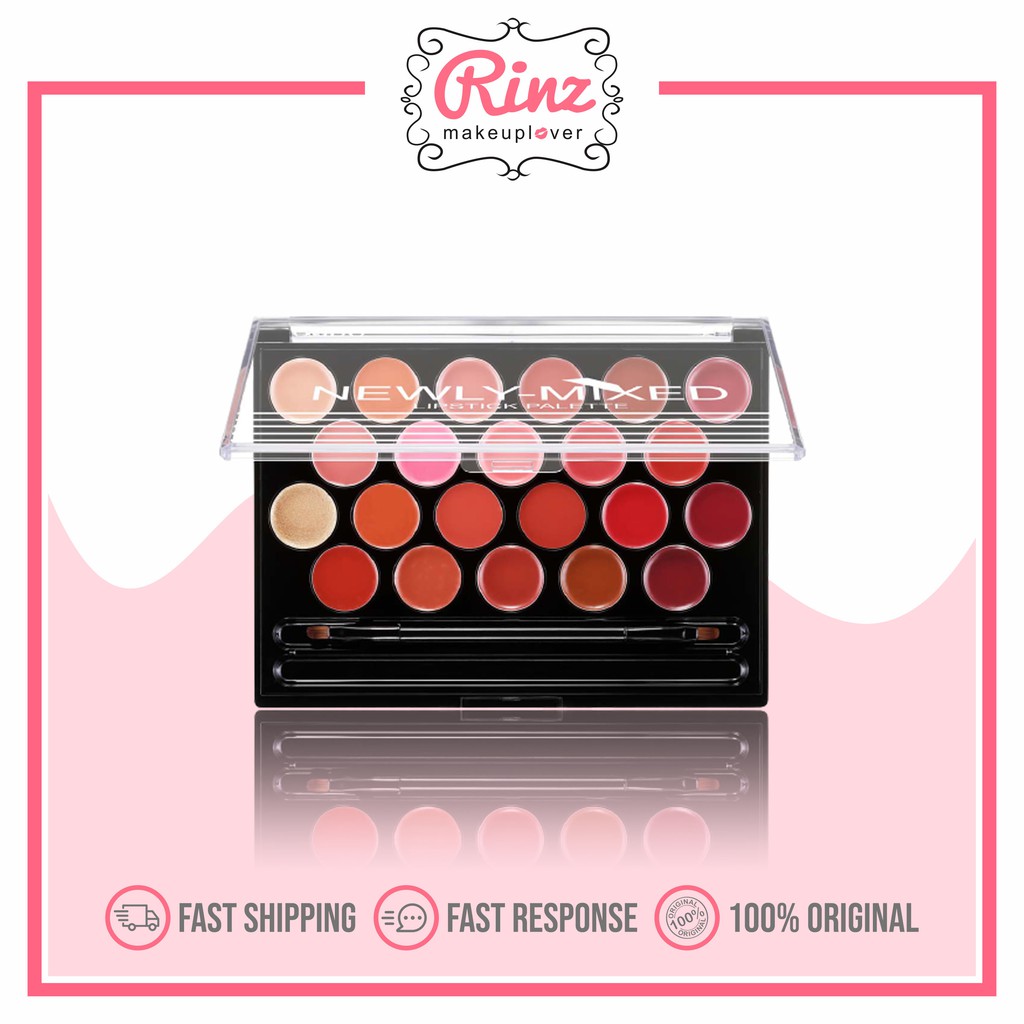 (hàng Mới Về) Bảng Màu Son Môi Odbo Nhiều Màu Sắc Kết Hợp