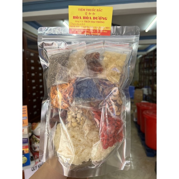 Chè dưỡng nhan 13 vị 600gr nấu 20 chai