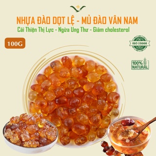 Nhựa đào giọt lệ, 100Gram, Mủ đào Vân Nam, thanh nhiệt cơ thể, giảm stress......