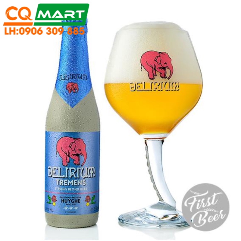 Bia Bỉ Delirium Tremens 8,5% – Chai 330ml
