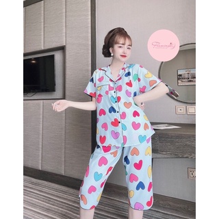 Đồ bộ lụa mango lửng big size