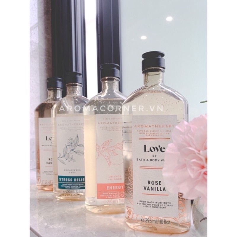 Sữa tắm Bath & Body works dòng Aroma  295ml