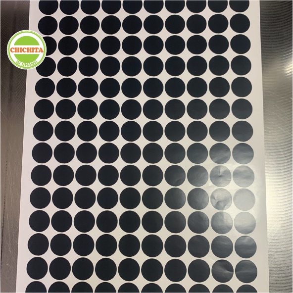 [Giá Tại Xưởng] [Hàng Có Sẵn] Combo 70 - 140 tem nhãn dán decal hình tròn màu các size 1 cm, 2cm, 3 cm, 4 cm