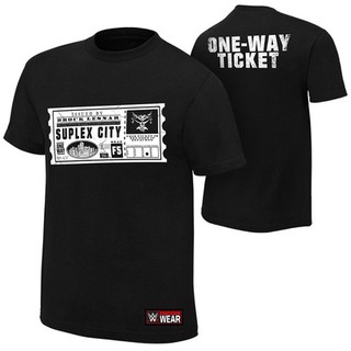Áo phông wwe brock lesnar "one way ticket"