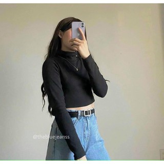 áo cổ lọ tay dài
