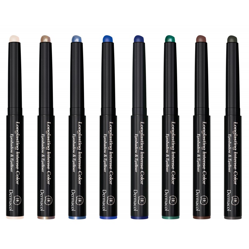 Phấn Mắt và Kẻ Mắt Màu Sắc Lâu Trôi 2in1 Dẻrmacol Long-Lasting Intense Color Eyeshadow &amp; Eyeliner 10g