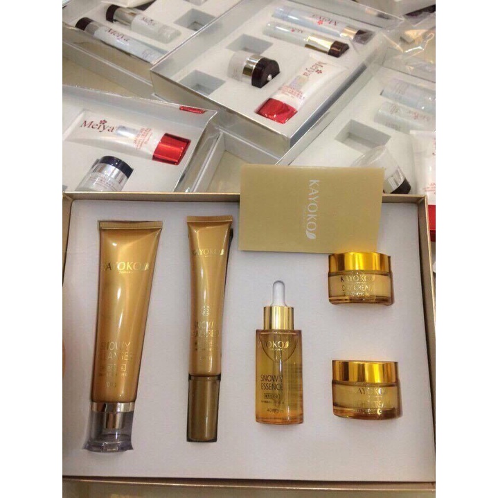 Bộ kem Kayoko Vàng 5sp Chính Hãng Nhật