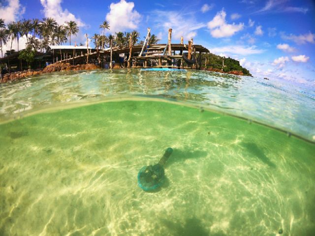 Vỏ hộp chống nước cho gopro chụp hình quay clip sáng tạo