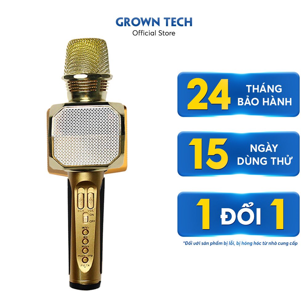 [Mã ELHACE giảm 4% đơn 300K] Míc Hát Karaoke Kiêm Loa Bluetooth SD-08