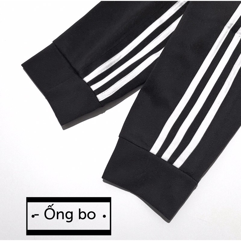 Quần thể thao nỉ 3 sọc cho nam và nữ DINO SPORT, quần thể thao dài chất dày dặn, co giãn, không nhăn