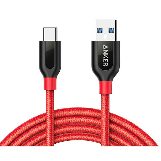 CÁP ANKER POWERLINE+ USB 3.0 RA USB-C – 1.8M – A8169