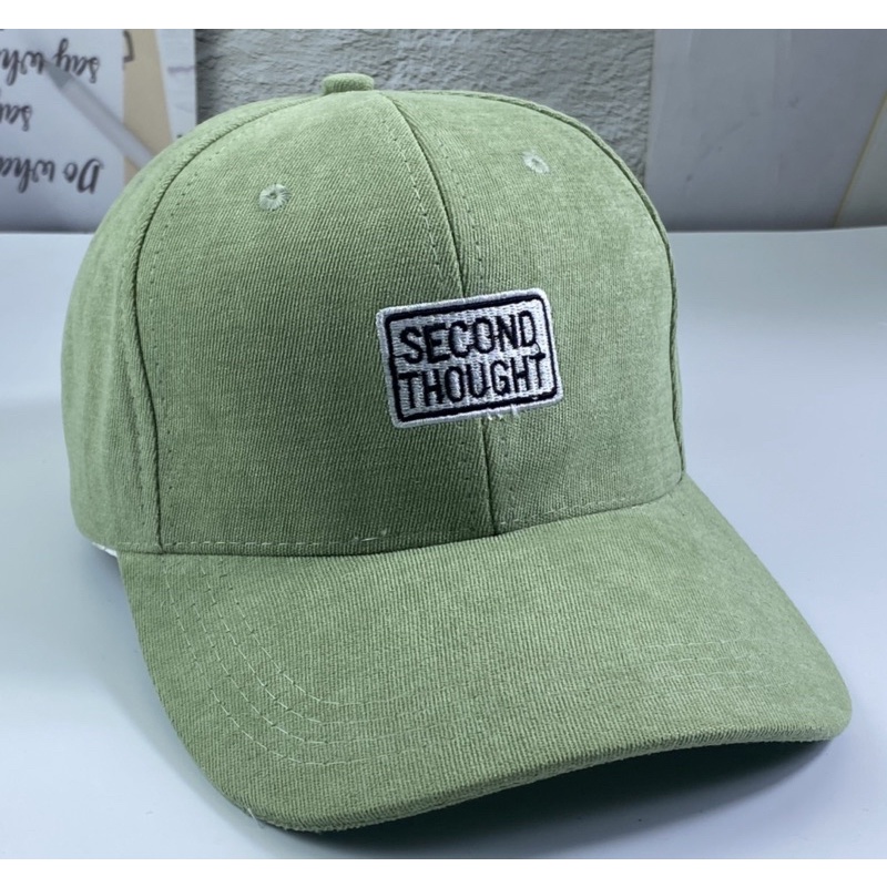 nón kết nhung - mũ lưỡi trai hàn quốc thêu scond trend thời trang