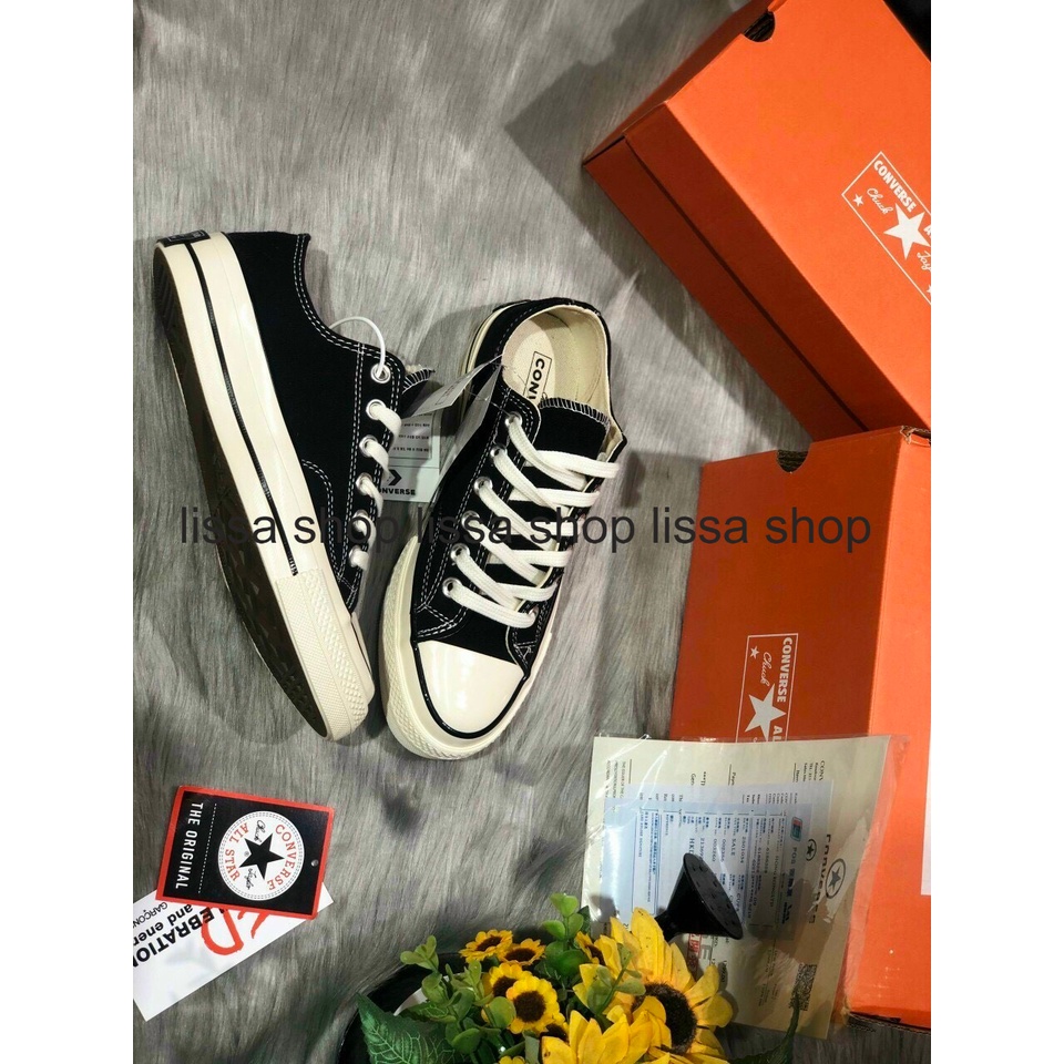 Giày thể thao Convers Chuck  1970s Black/ White | BigBuy360 - bigbuy360.vn