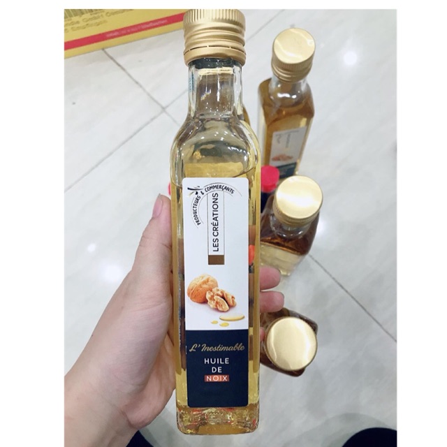 DẦU ÓC CHÓ LES CRÉATIONS 250ml PHÁP