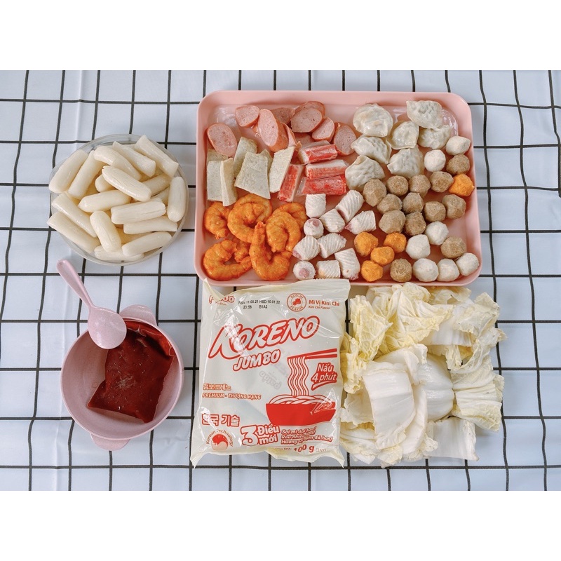 Lẩu Tokbokki Tự làm