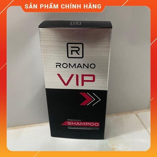 Dầu gội đầu hương nước hoa cao cấp Romano Vip chai nhỏ 180g