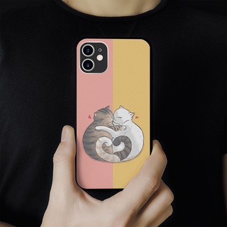 Ốp lưng cute cat love Iphone 6 - Iphone 13 pro max ART20221684