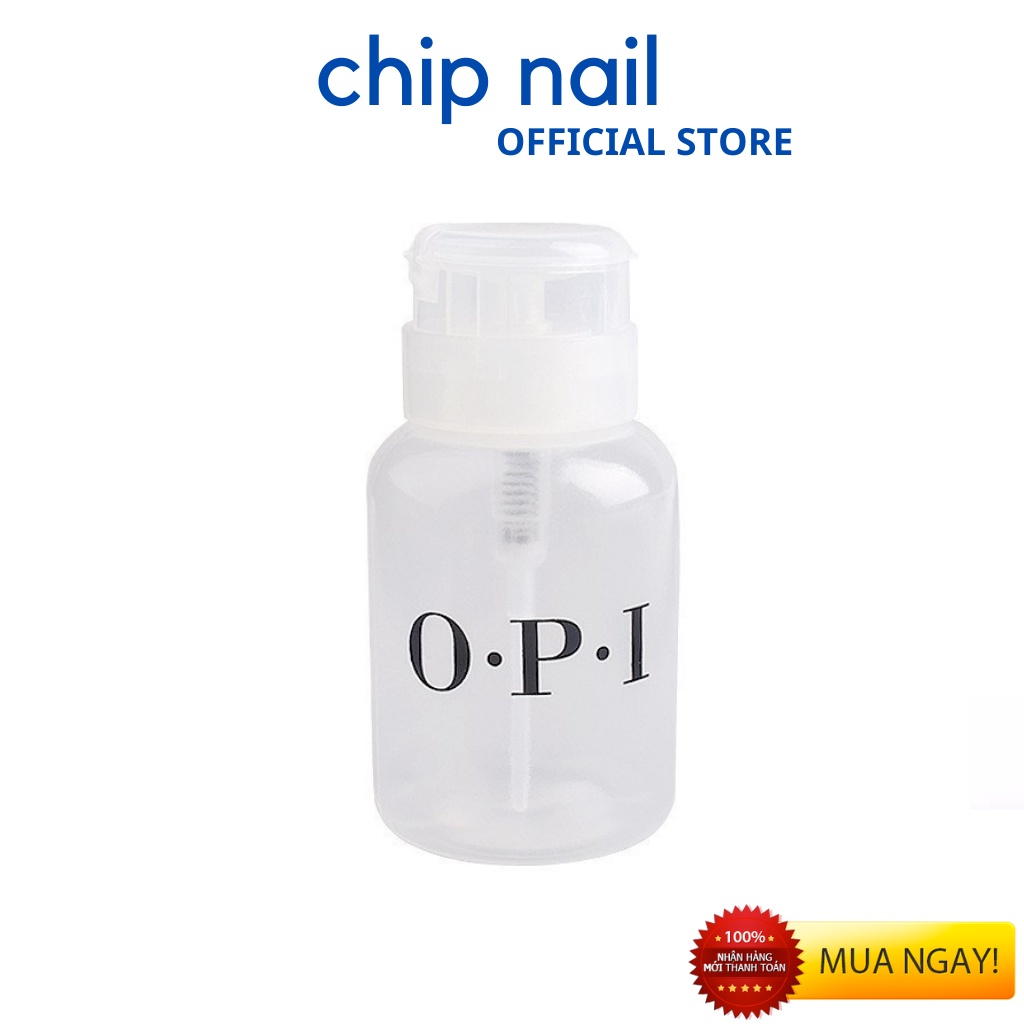 Bình OPI , Lọ đựng cồn / acetone 250ml OPI đầu xịt