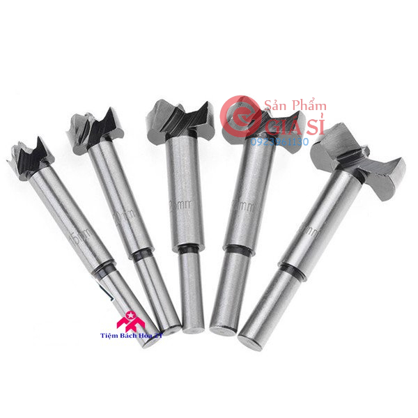 Bộ 5 mũi khoan khoét lỗ đường kính từ 15mm - 35mm - Khoan gỗ, nhựa, mica ❤️freeship❤️