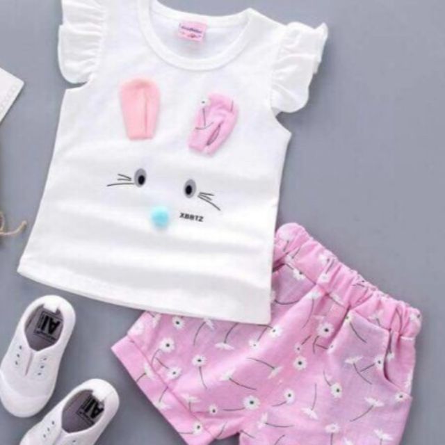 Bộ cho bé gái từ 12_14kg mặc đẹp chất cotton co dãn 4 chiều mặc thấm hút mồ hôi tốt,k xù,k nháo,k bị nhăn,k phai màu ...
