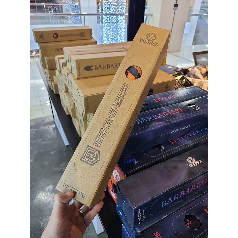 Bàn di chuột 500Bros - 450x400x4, mặt speed, thương hiệu 500Bros Media