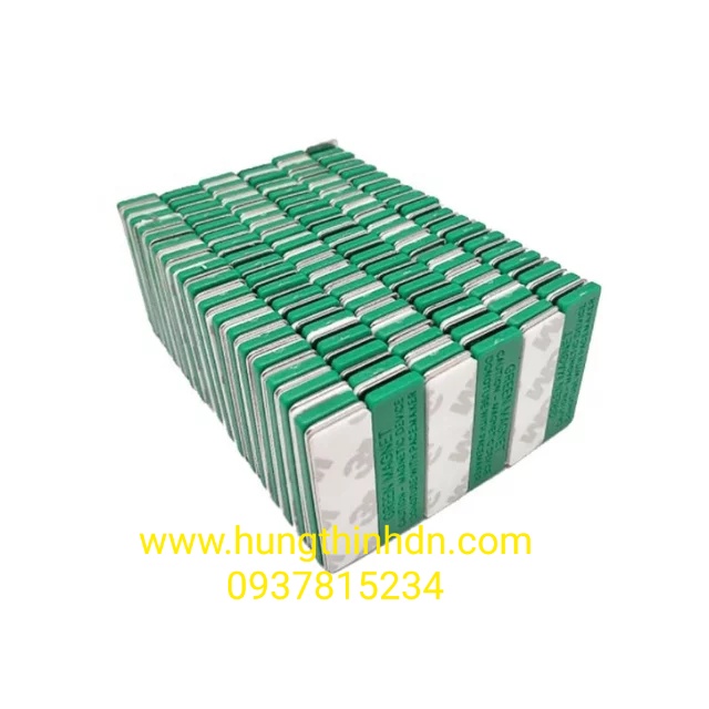 Bộ nam châm dán bảng tên/ Nam châm 3 viên dùng làm cho bảng tên gài áo/ Bộ thẻ nam châm bảng tên nhân viên