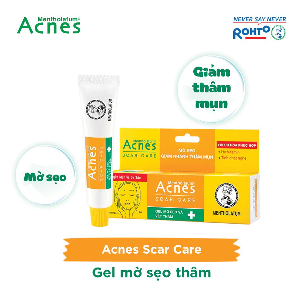 Gel mờ vết thâm và liền sẹo Acnes Scar Care 12g