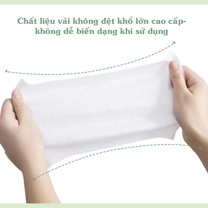 Set 8 Gói Khăn Giấy Ướt Mini Dễ Thương Bỏ Túi Tiện Lợi Gói 8 Miếng