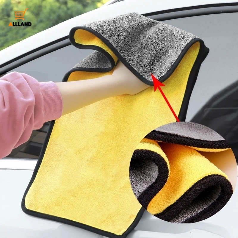 Khăn Lau Xe Hơi/ Nhà Bếp Dày Dặn Mềm Mại Thấm Hút Nước Tốt Tiện Dụng