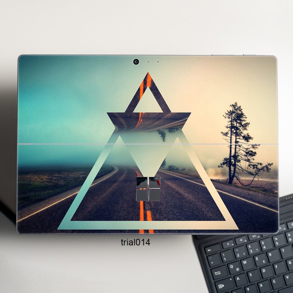 Skin dán hình Đa giác x03 cho Surface 3 2015; Go, Go 2, Go 3; Pro 2 3 4 5 6 7 8 9 X